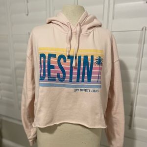 Lulu Buffet Destin Cropped Hoodie